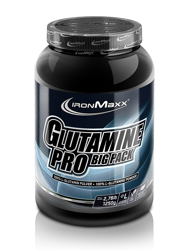 IronMaxx Glutamin Pro Big Pack (1250g Dose)