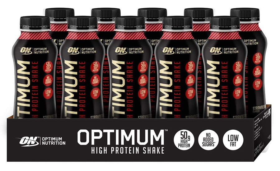 Optimum Nutrition High Protein Shake (10 x 500ml)