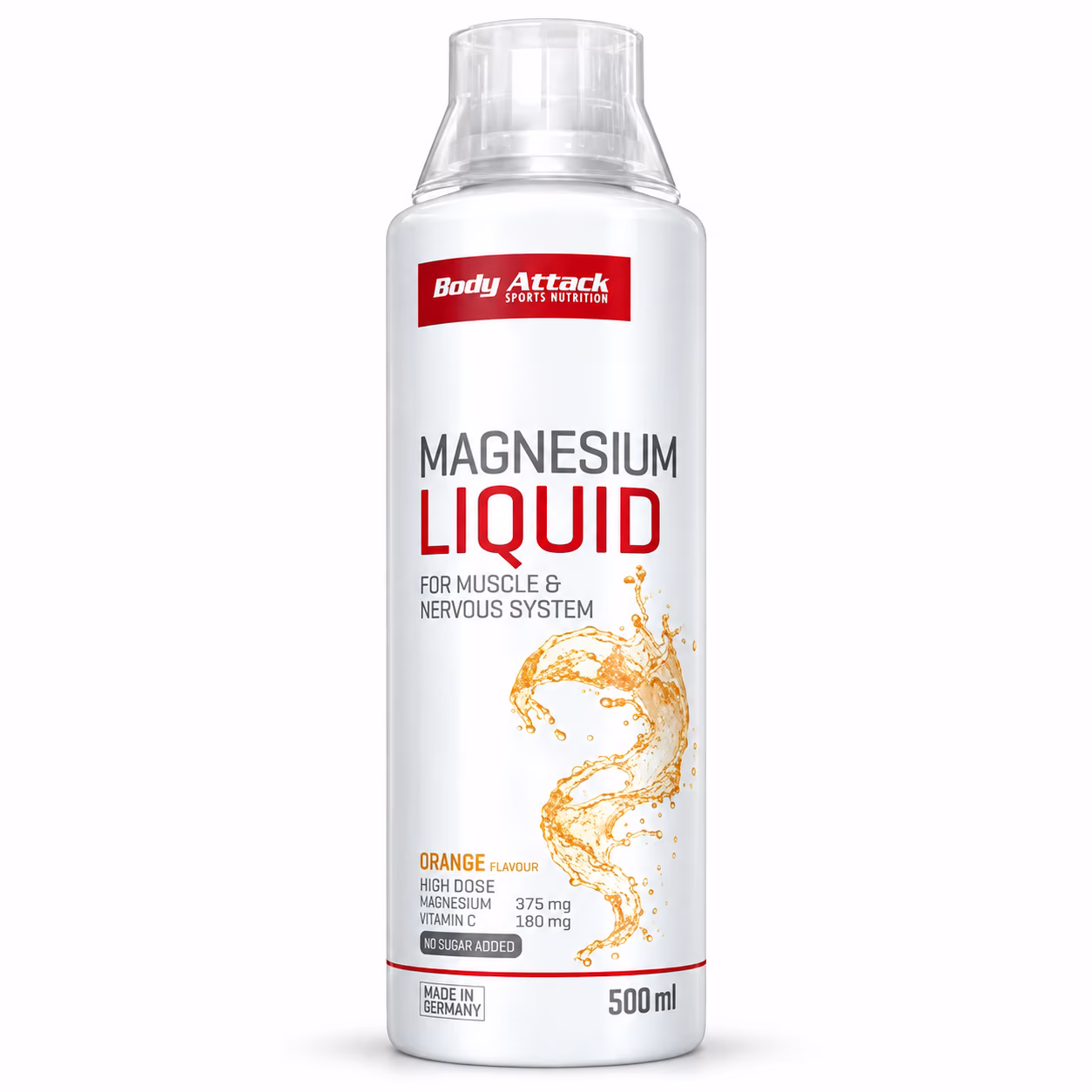 Body Attack Magnesium Liquid (500ml)