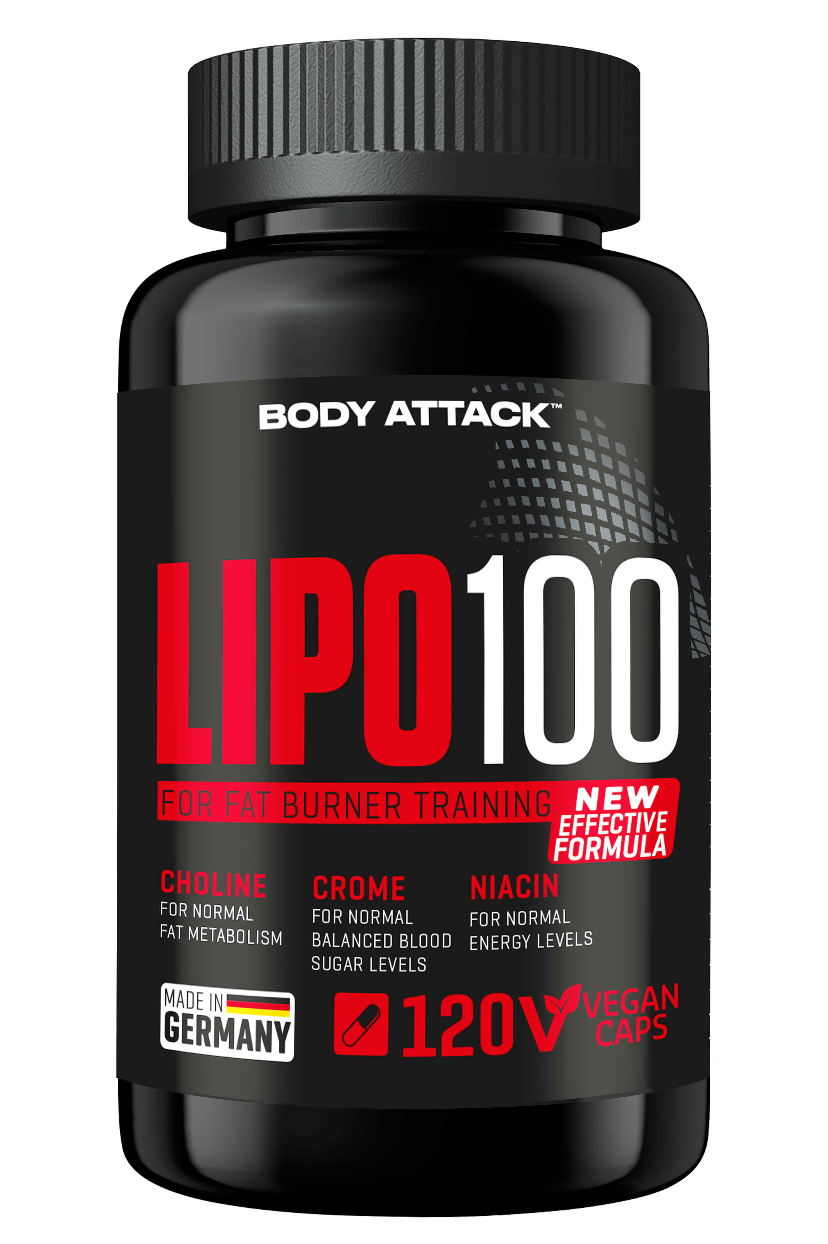Body Attack LIPO 100 (120 Caps)