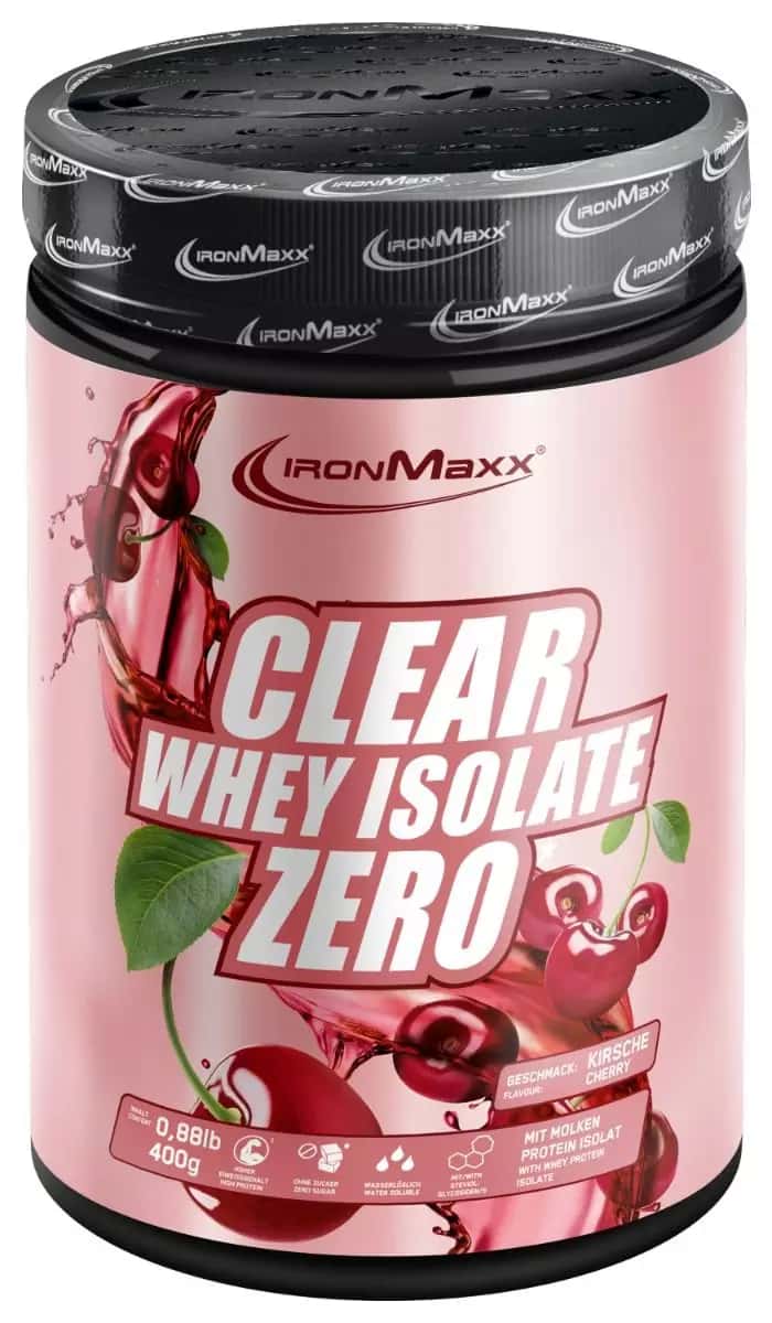 IronMaxx Clear Whey Isolate Zero (400G Dose)