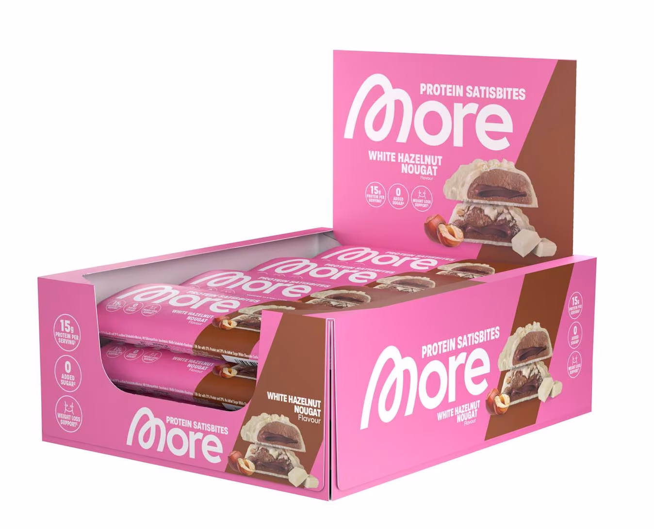 More Nutrition Protein Satisbites (12 x 50g) More Nutrition Protein Satisbites (12 x 50g)