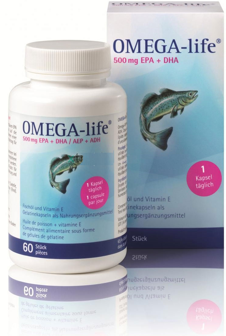 Omega-Life Gel 500mg (120 Caps)