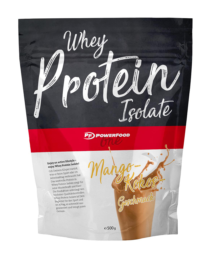 PowerFood One Whey Protein Isolate (500g Beutel)