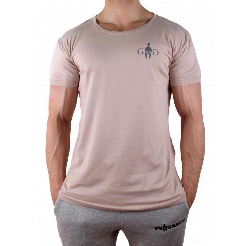 Gym Generation Club Shirt Beige