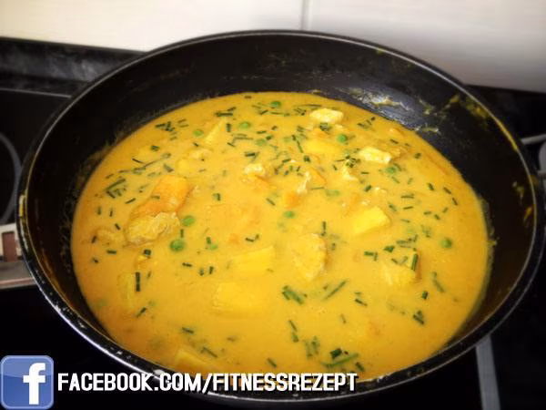 Hähnchen-Curry Pfanne