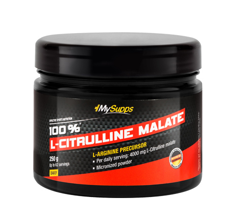 MySupps 100% L-Citrulline Malate (250g Dose)