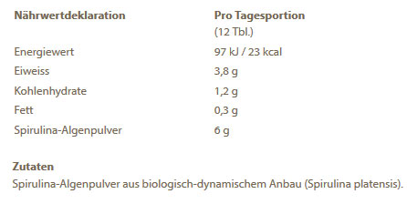Burgerstein Spirulina (180 Tabs)