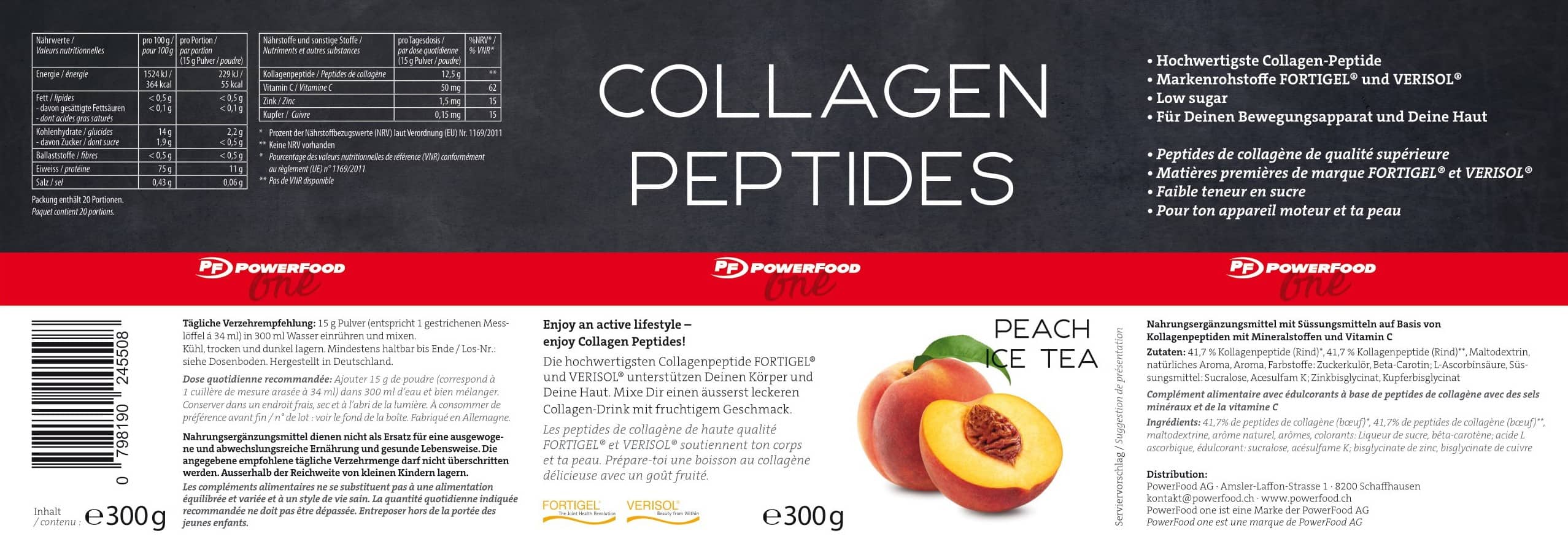 PowerFood One Collagen Peptides (300G Dose)