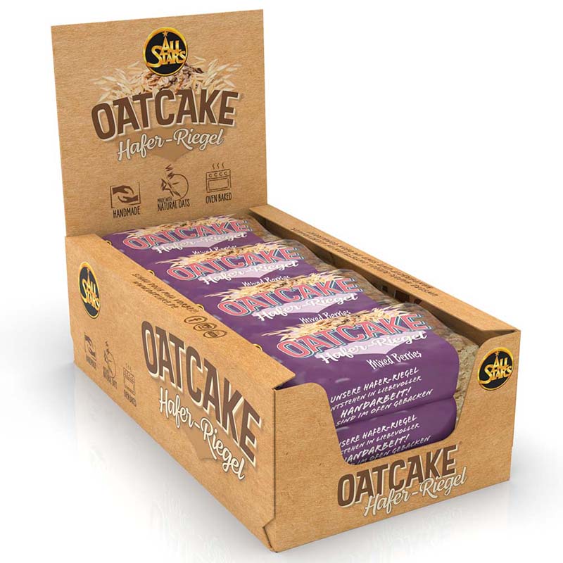 All Stars Oatcake Hafer-Riegel (12 x 80g)