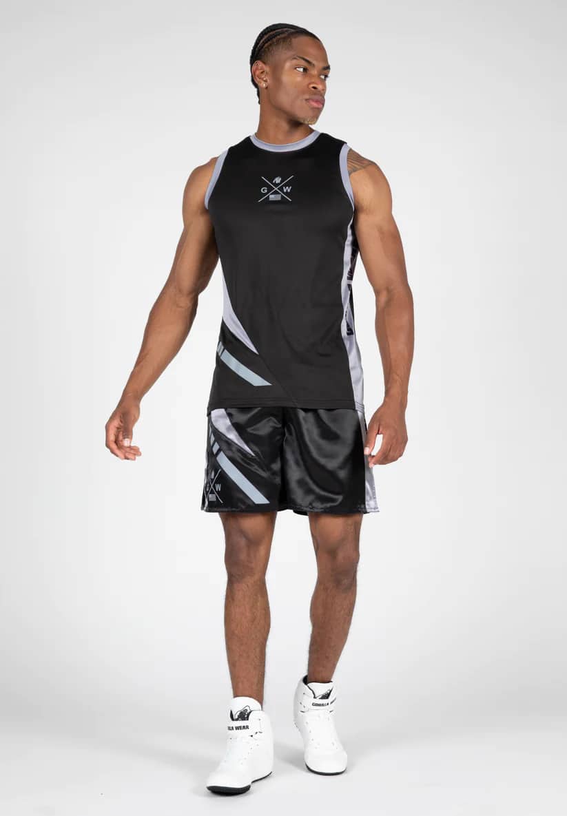 Gorilla Wear Hornell Tank Top - schwarz/grau