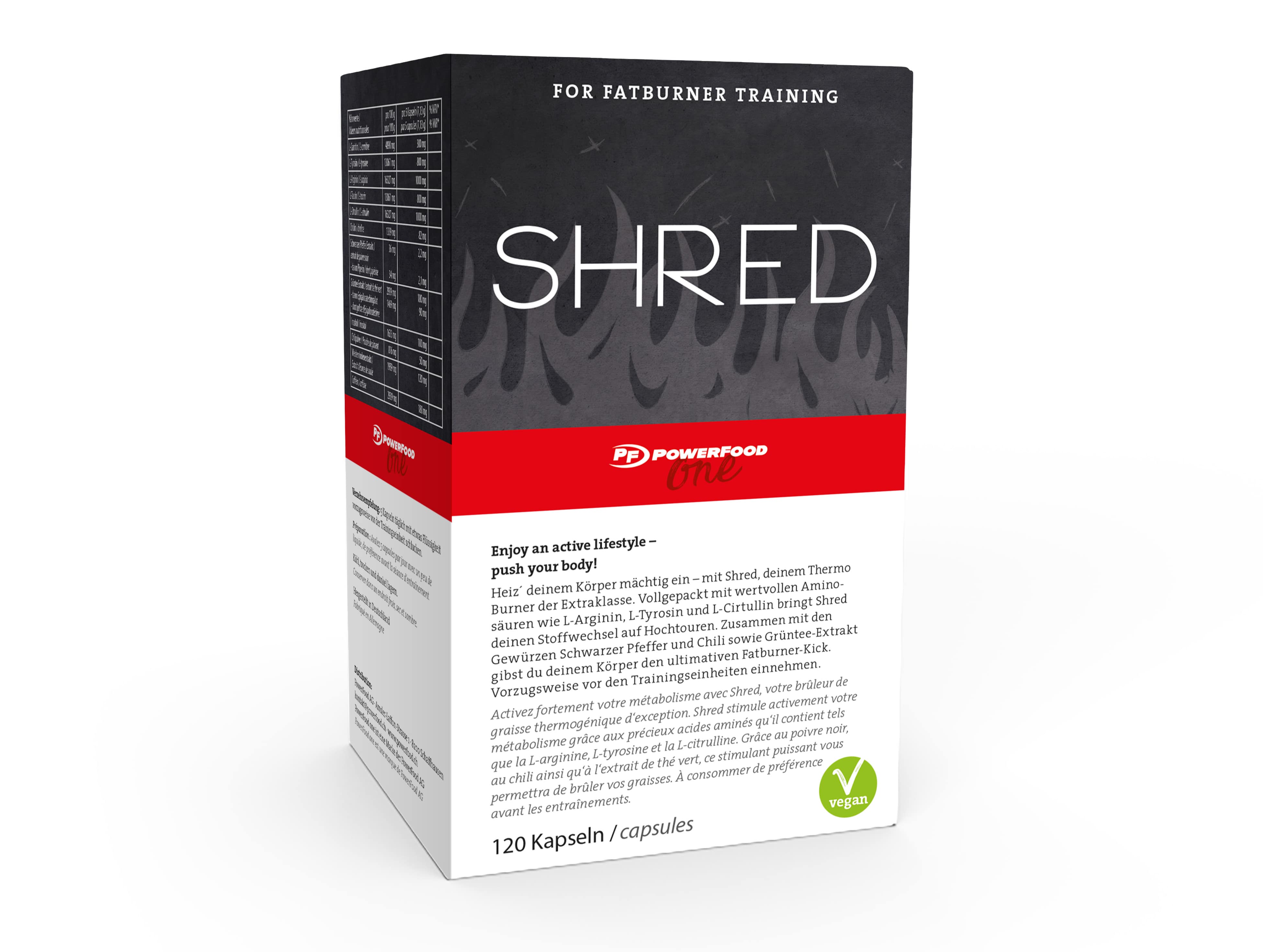 PowerFood One Shred (120 Caps)