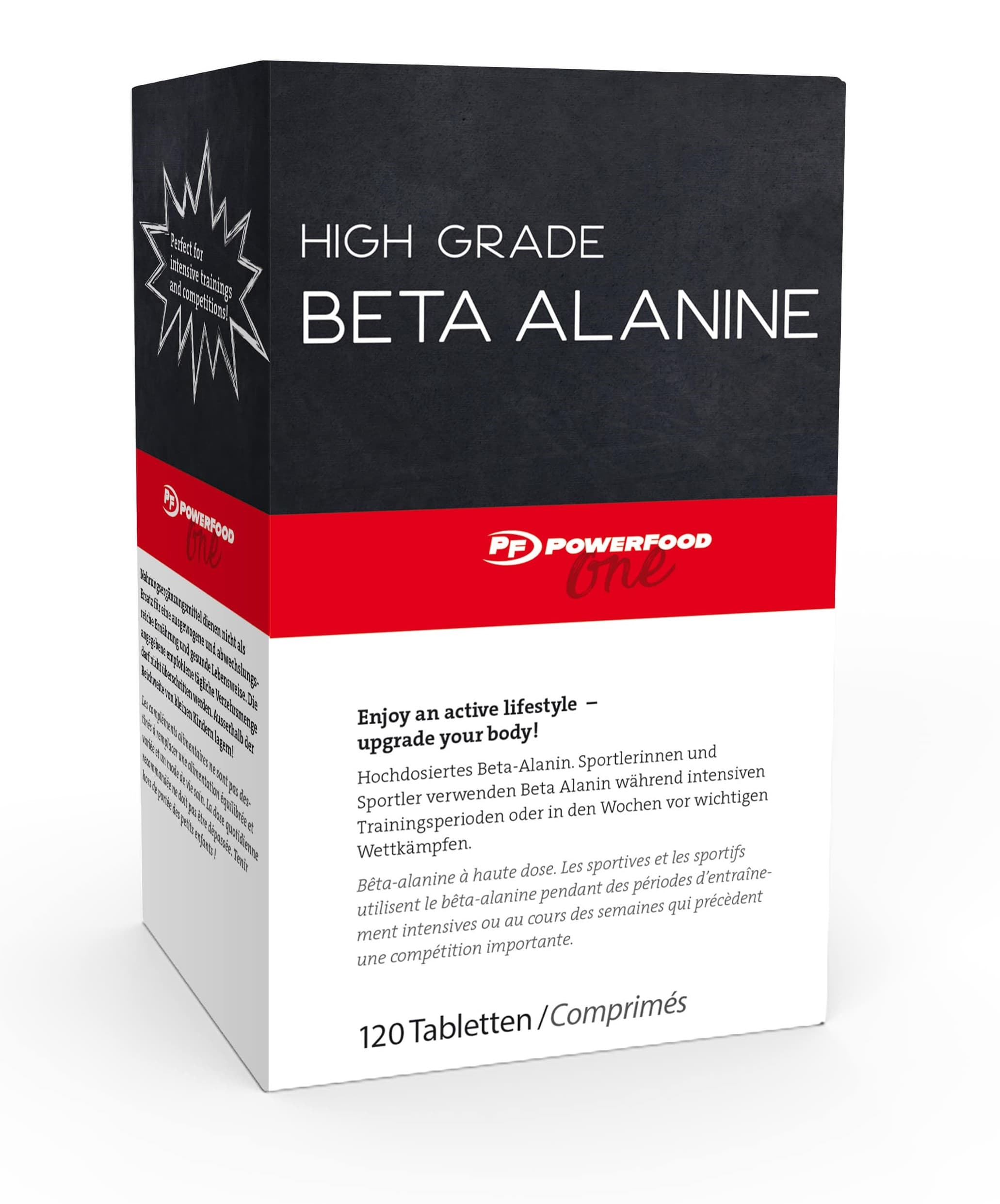 PowerFood One High Grade Beta Alanine (120 Tabs)
