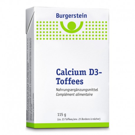 Burgerstein Calcium D3 Toffees (115g)