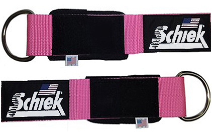 Schiek Ankle Straps Model 1700 PINK