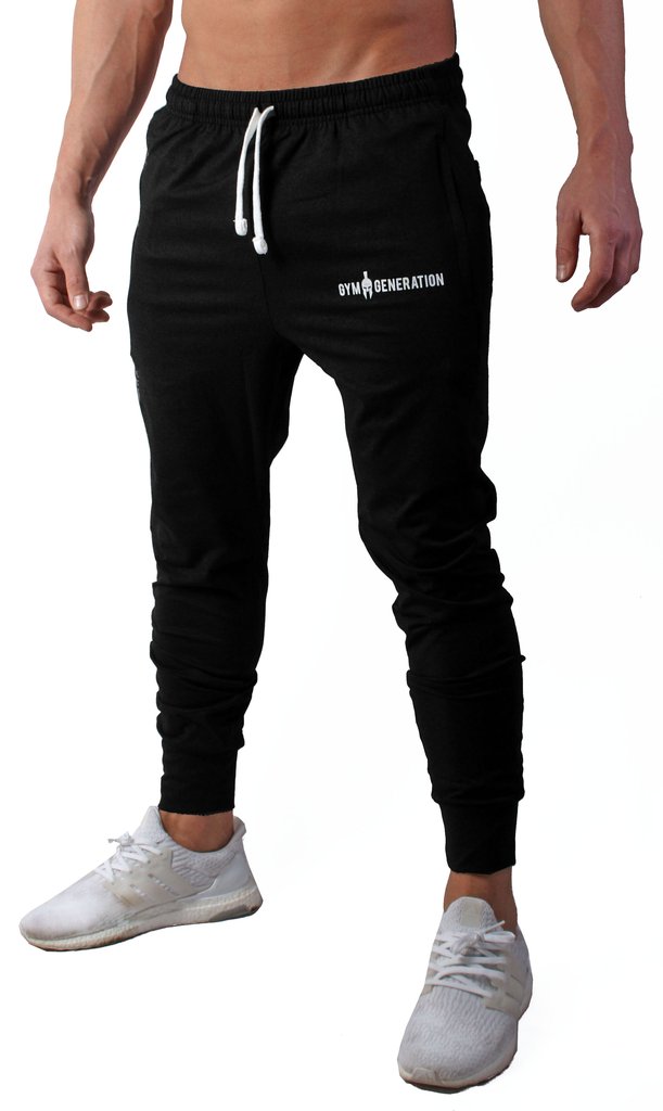 Gym Generation V8 Premium Fitness Pants Black