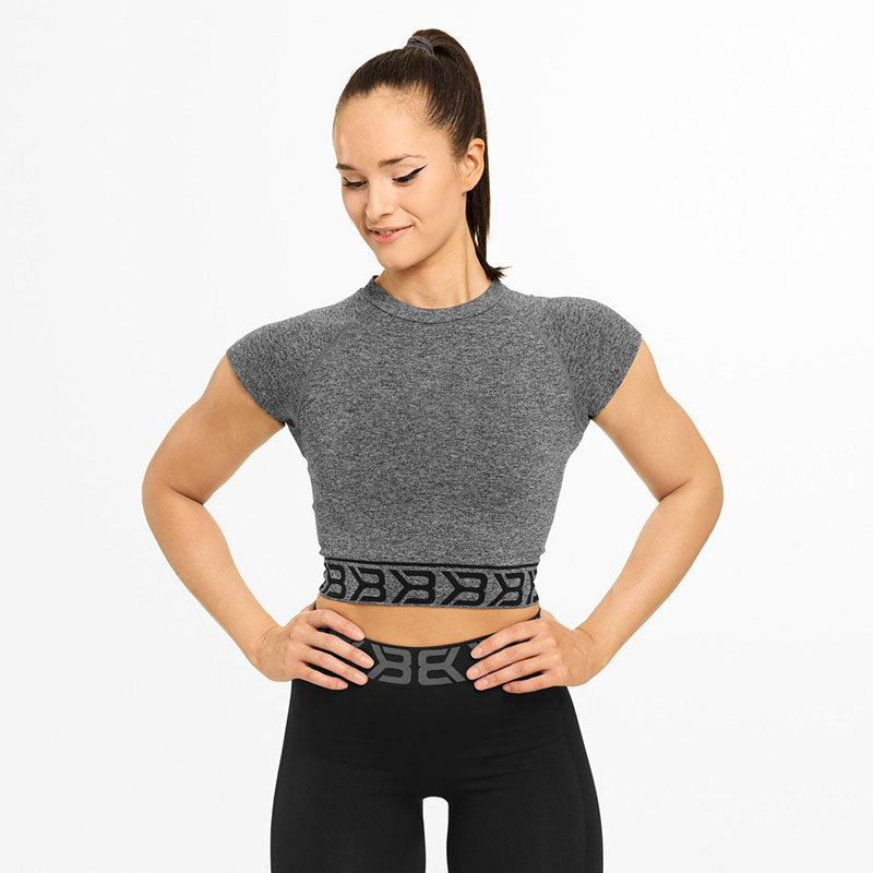 Better Bodies Sugar Hill Tee GRAPHITE MELANGE