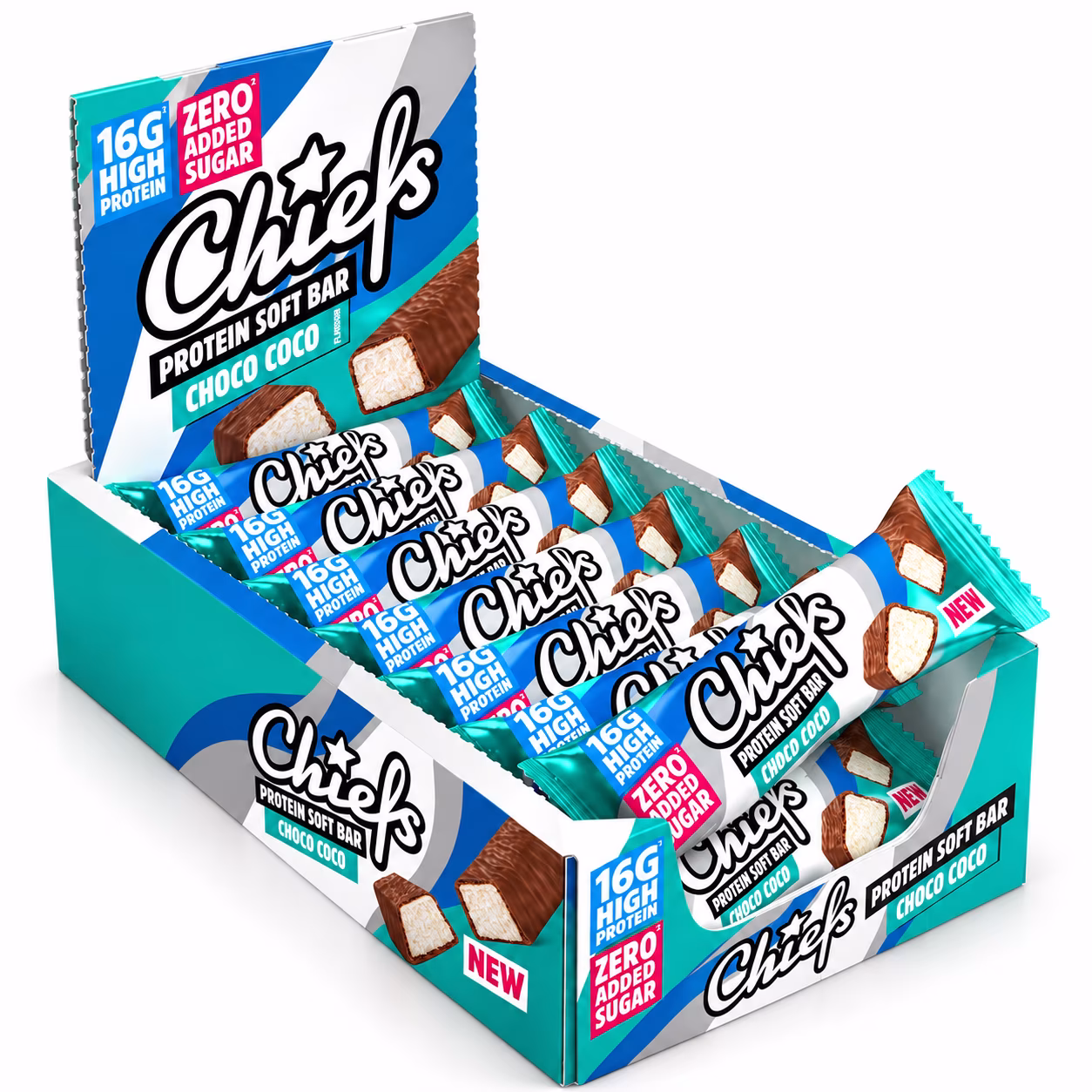 Chiefs Protein Soft Bar (15 x 55g)
