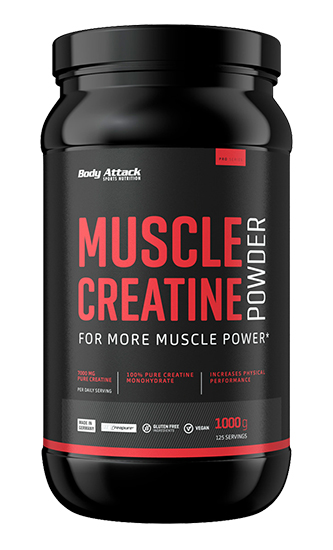 Body Attack Creapure - Muscle Creatine (1000g Dose)