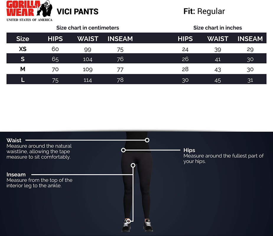 Gorilla Wear Vici Pants Light Blue