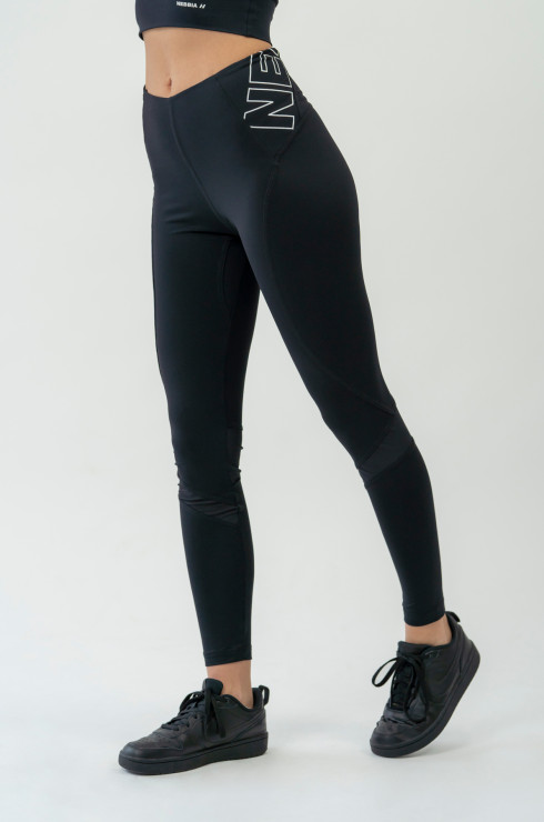 Nebbia Fit Activewear High-Waist Leggings 443 black