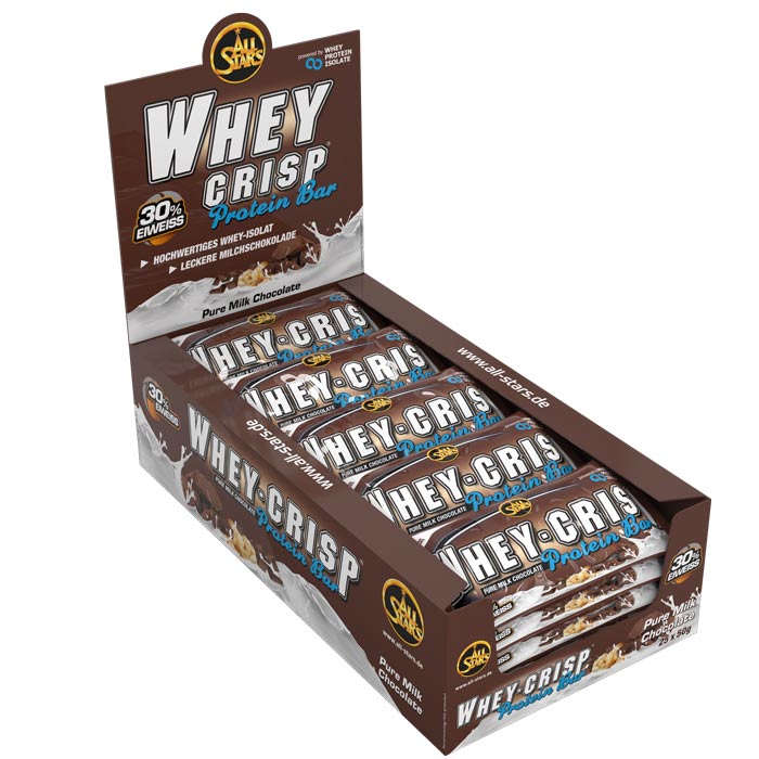 All Stars Whey Crisp Protein Bar (25 x 50g)