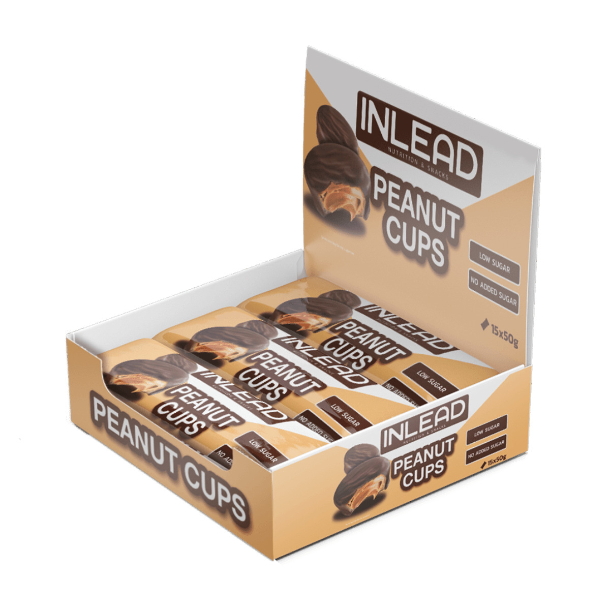 Inlead Peanut Cups (15 x 50)