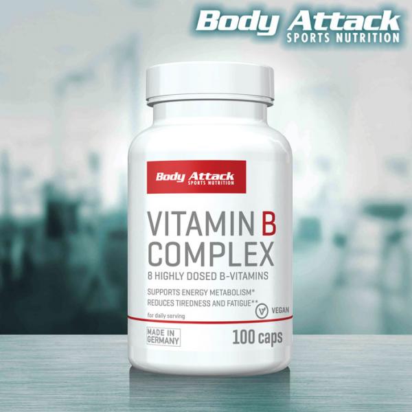 Body Attack B-Complex (100 Caps)