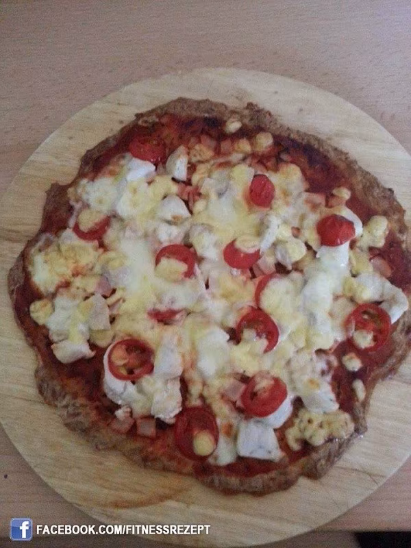 Low Carb Protein Pizza Rezept Low Carb Protein Pizza Rezept