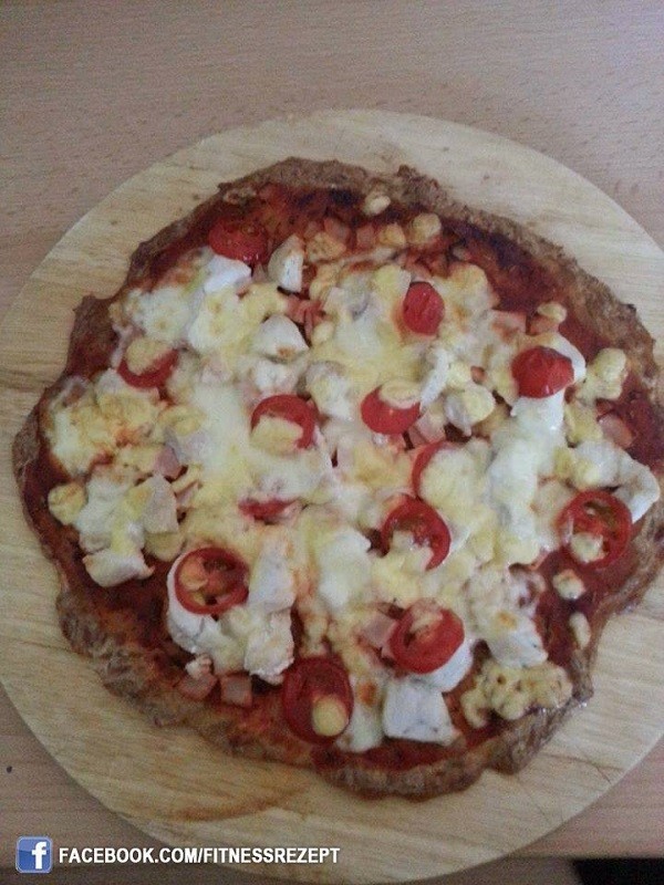 Low Carb Protein Pizza Rezept