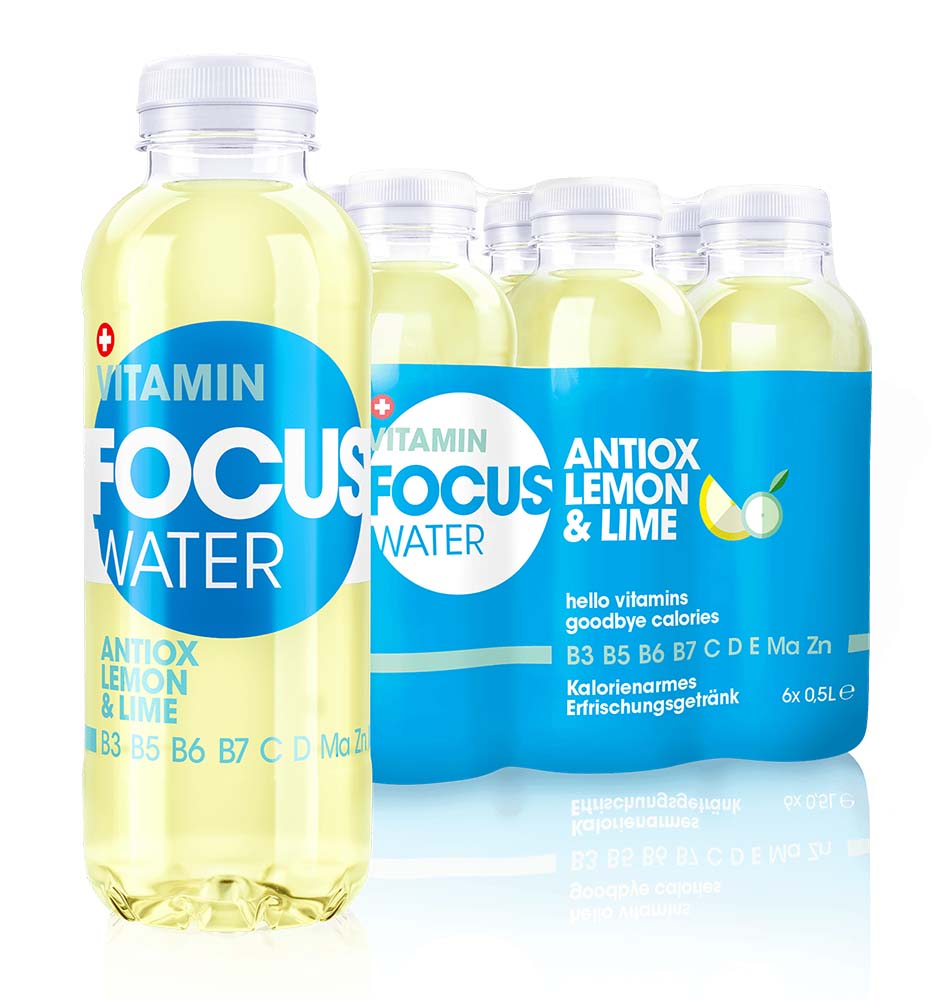 FOCUS WATER ANTIOX (6 x 500ml)