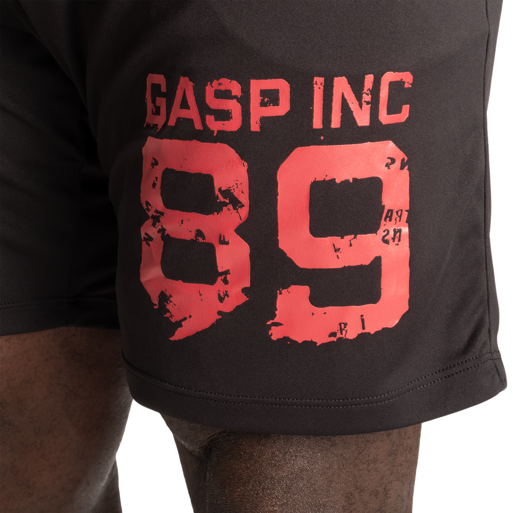GASP 89 Dynamic Shorts - Black/Red