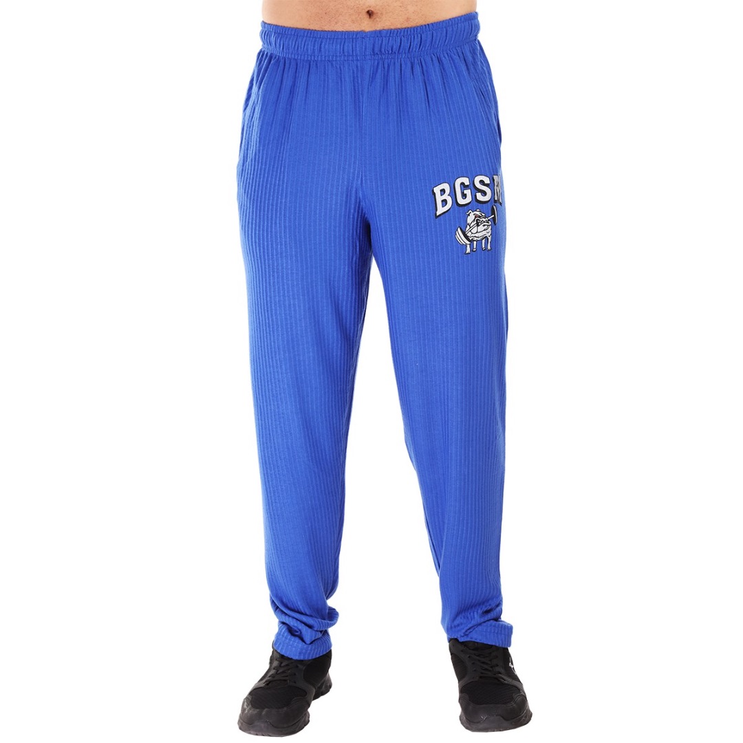 Big Sam Baggy Tracksuit Pants Blue 1204