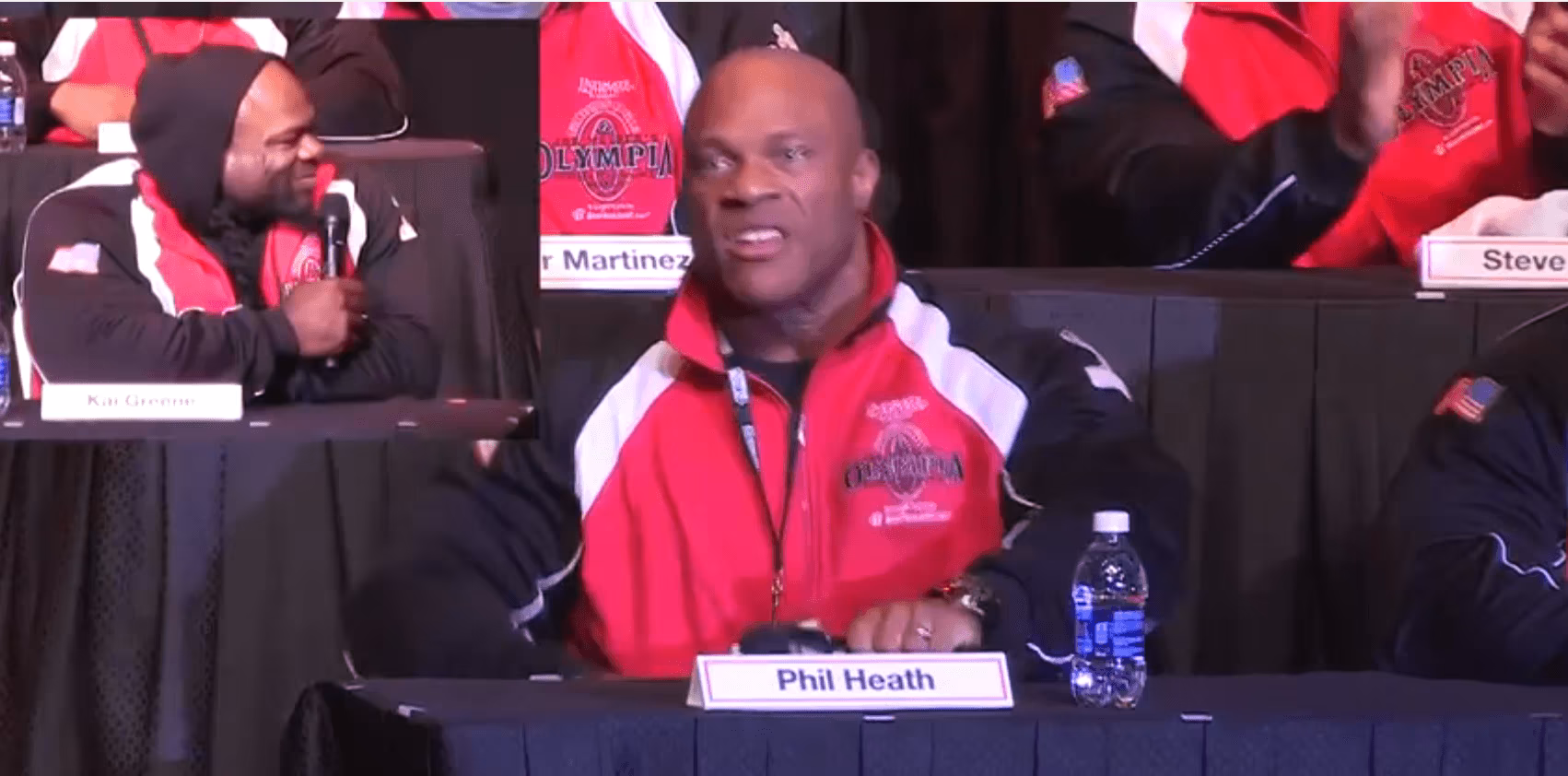 Jetzt gibts Beef ! Dicke Luft zwischen Kai Greene und Phil Heath