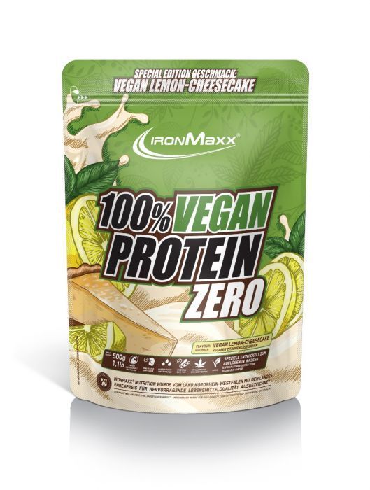 IronMaxx 100% Vegan Protein Zero (500g Beutel)