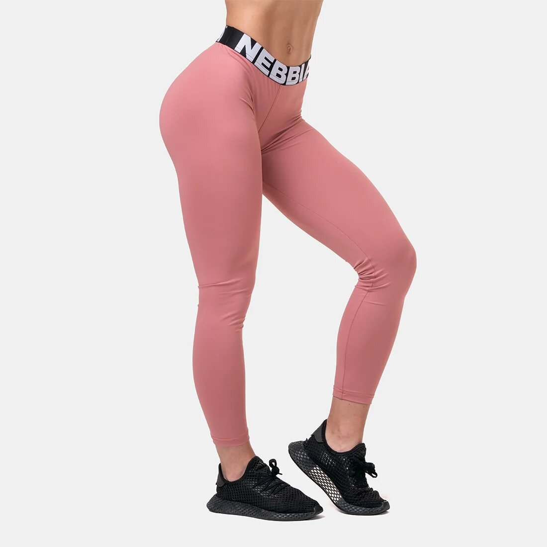 Nebbia Squat Hero Scrunch Butt Leggings 571 old rose