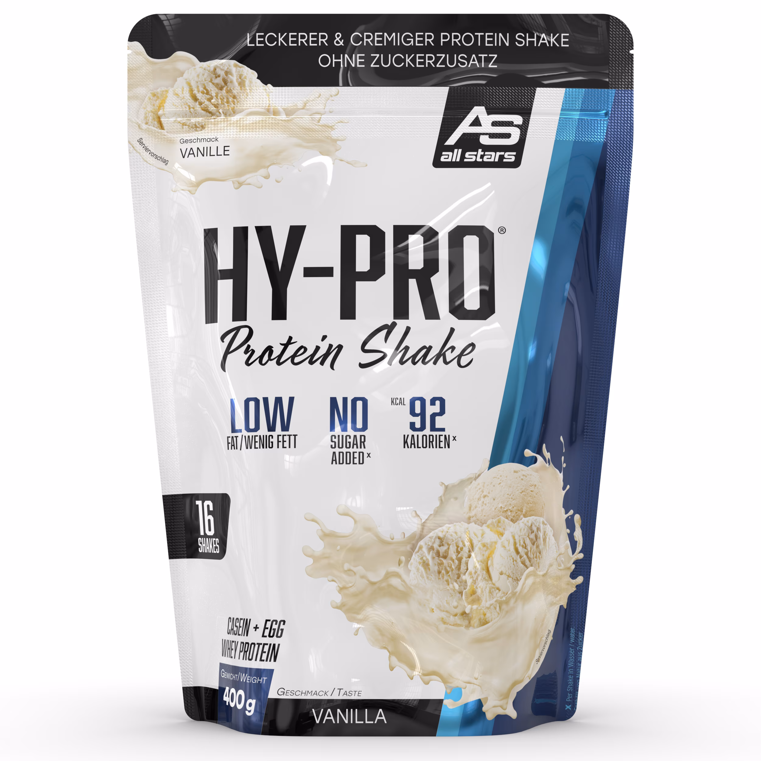 All Stars Hy-Pro Protein Shake (400G Beutel) All Stars Hy-Pro Protein Shake (400G Beutel)