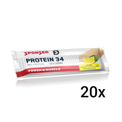 Sponser Protein 34 Bar (20 x 50g)
