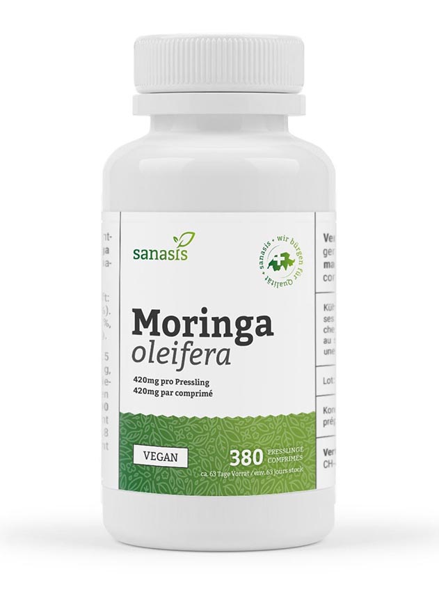 Sanasis BIO Moringa (380 Presslinge)