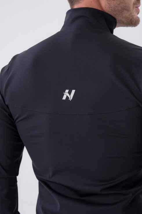 Nebbia Sporty Zipper Jacket with side pockets "Control" 332 Black