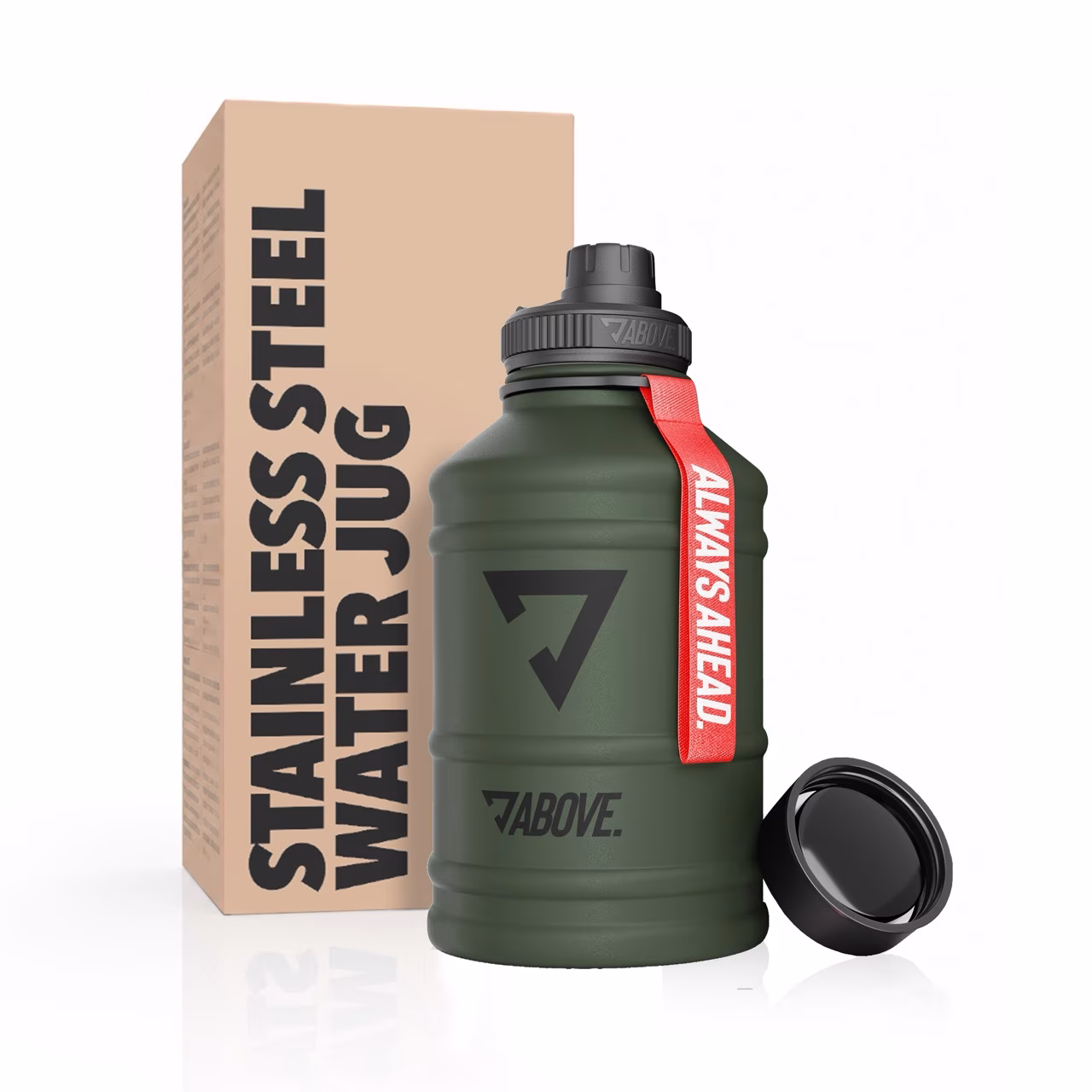 ABOVE. Edelstahl Trinkflasche (2200ml) ABOVE. Edelstahl Trinkflasche (2200ml)
