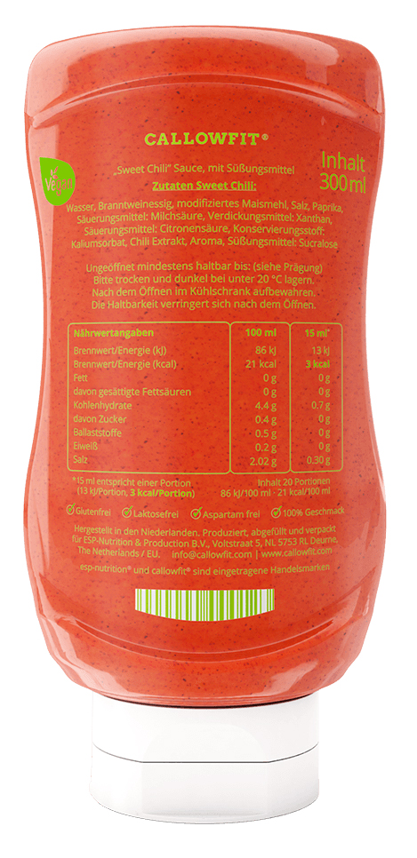 Callowfit Sweety Chili Sauce (300ml)