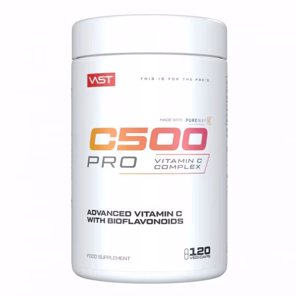 VAST C500 Vitamin C-Complex (120 Caps) VAST C500 Vitamin C-Complex (120 Caps)