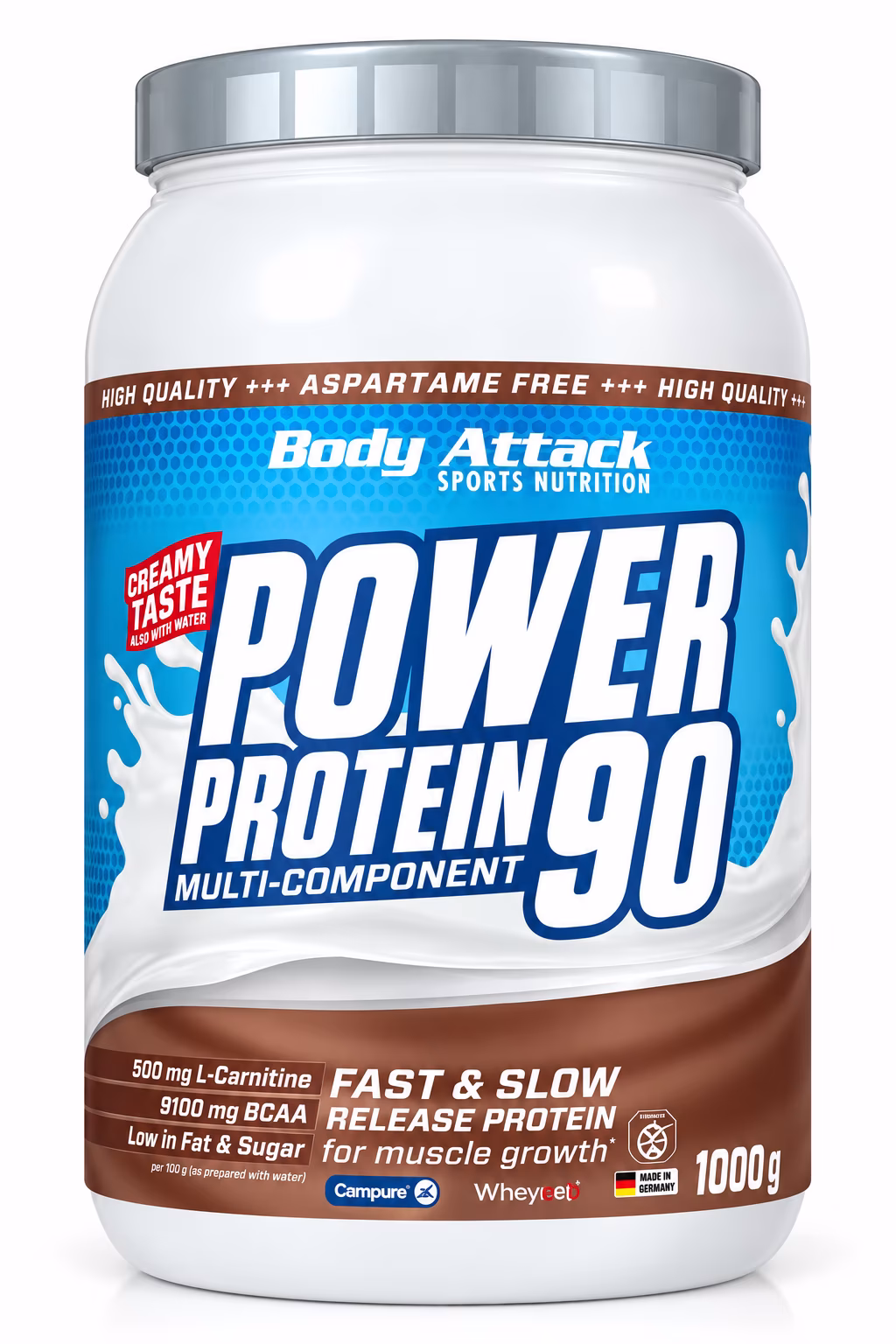 Body Attack New Power Protein 90 (1000g Dose)