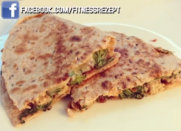 Puten-Käse Tortilla Sandwich Puten-Käse Tortilla Sandwich