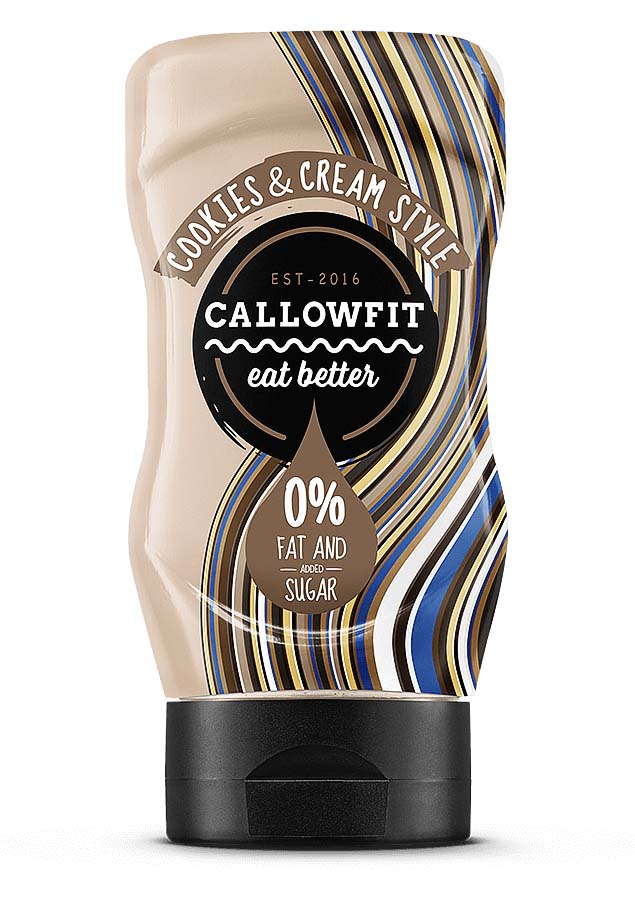 Callowfit Cookies and Cream Style Sauce (300ml)