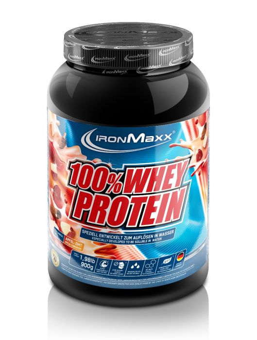 Ironmaxx 100% Whey Protein (900g Dose)