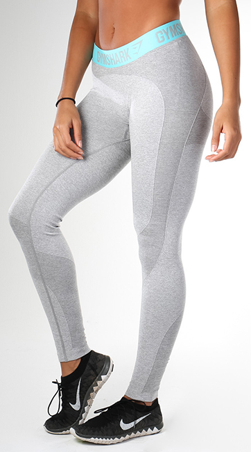 GymShark Flex Leggings LIGHT GREY