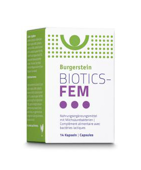 Burgerstein Biotics-FEM (14 Caps)