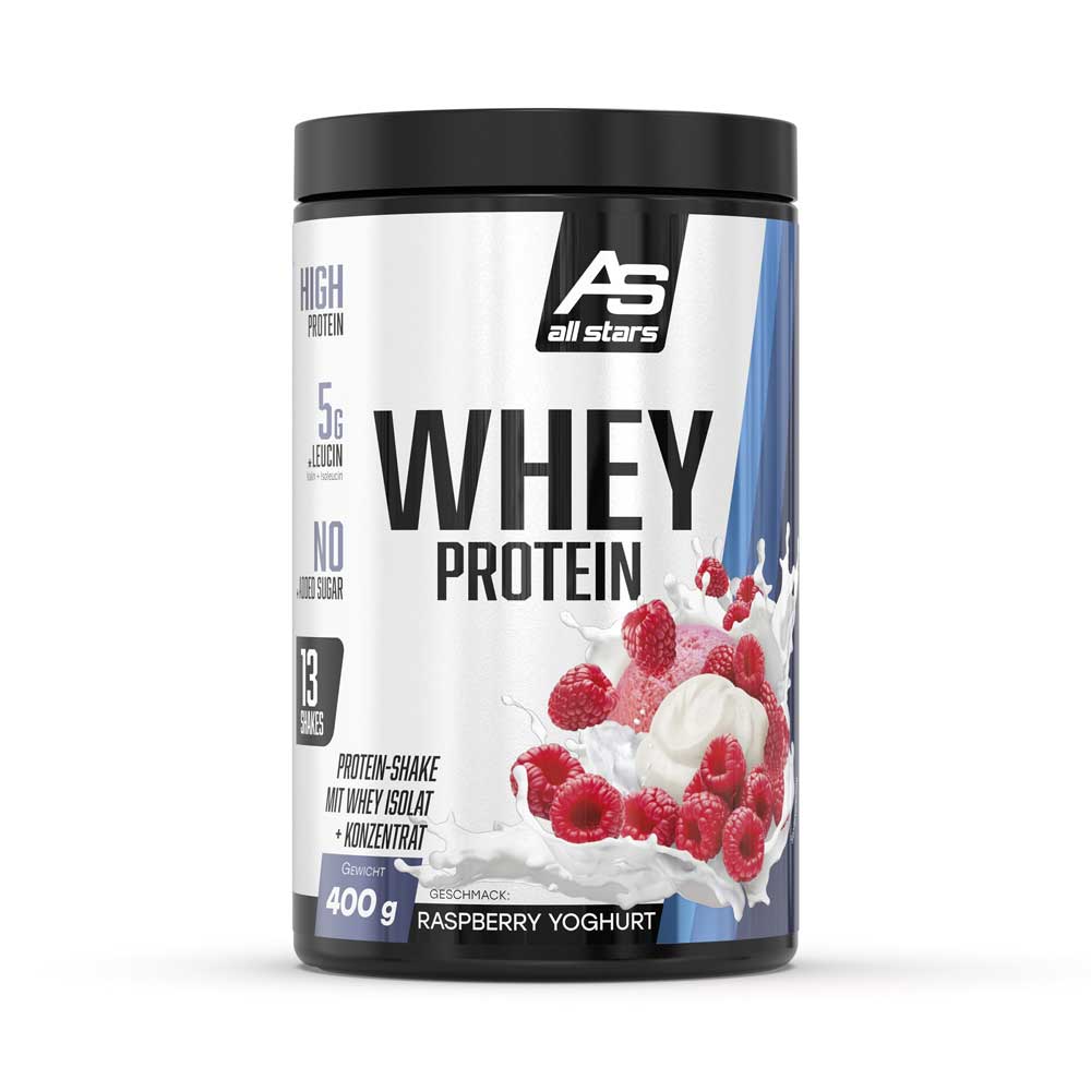 Fit Whey Raspberry All Stars 100% Whey Protein (400G Dose) | Raspberry Yogurt | 8152-27